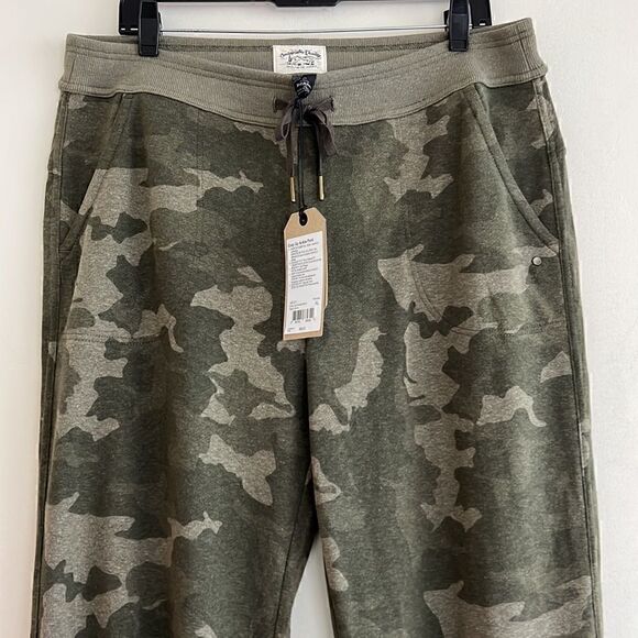 NWT prAna Cozy Up Ankle Pants Sage Camo Size XL - Picture 6 of 14